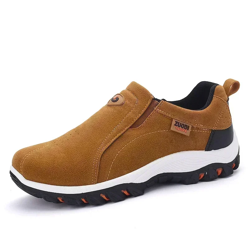 2024 zapatillas de deporte al aire libre, zapatos deportivos informales ligeros para hombres, zapatos para caminar sin cordones, mocasines para hombres, zapatos planos transpirables para hombres