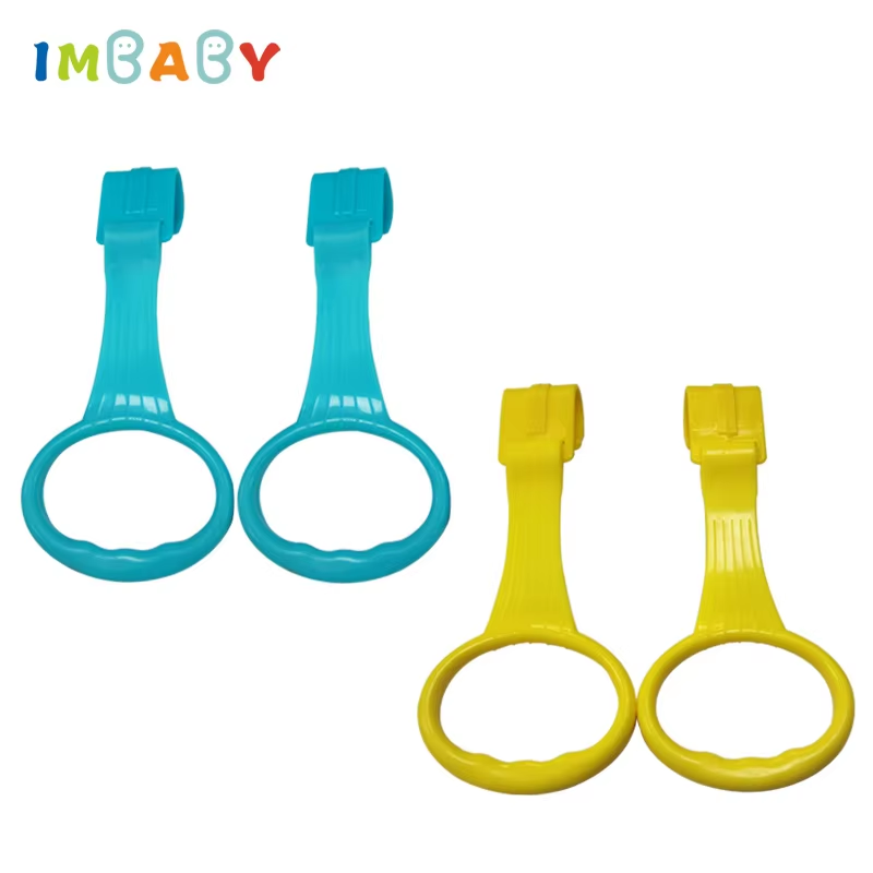 IMBABY 4 шт./лот, тянущее кольцо для манежа, крючки для детской кроватки, крючки для общего использования, кольца для кровати, крючки, подвесное кольцо, аксессуары для детской подставки