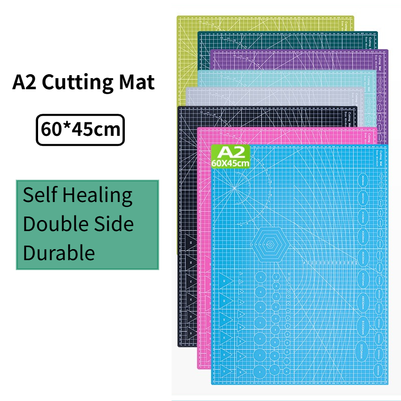 Tapis de découpe en PVC A2, planche de découpe Durable auto-cicatrisante, bricolage, couture, papier d'art pour étudiant, gravure, tampon de coupe, outil d'artisanat du cuir