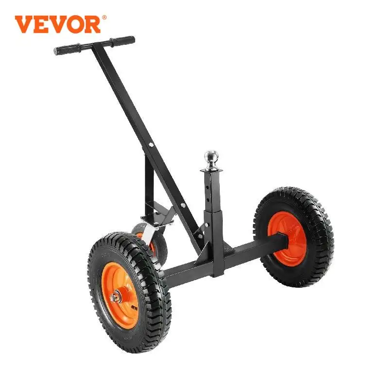 VEVOR-Chariot de Remorque à Languette Réglable, en Acier au Carbone, Pièces de Roues Universelles pour Déménagement, Montres Mobiles, Cric de Camping-Car de Bateau
