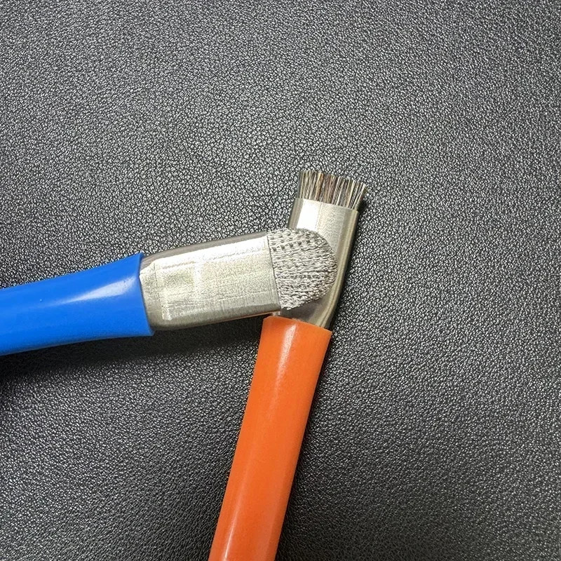 ชุดแปรงทำความสะอาด PCB ป้องกันไฟฟ้าสถิตแบบสองหัว สำหรับซ่อมโทรศัพท์มือถือ เมนบอร์ด เครื่องมืออำนวยความสะดวก
