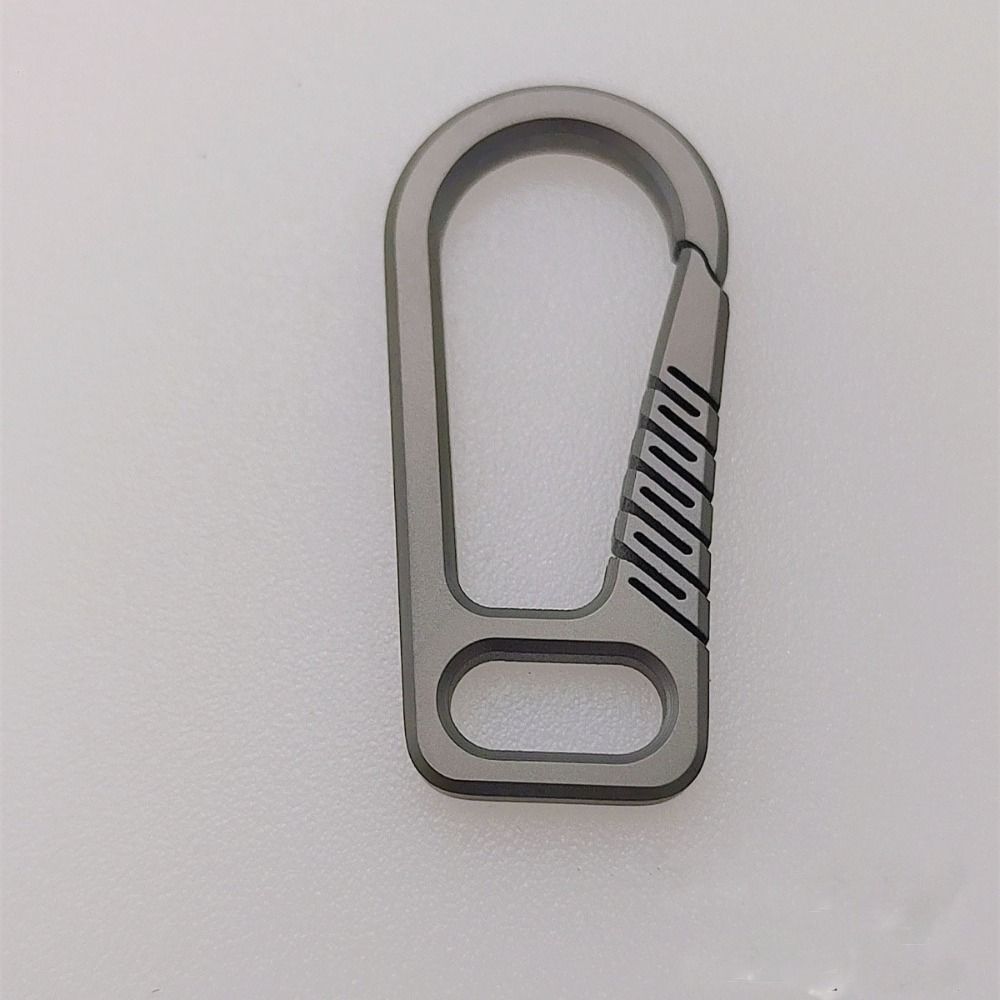 Porte-clés en alliage de titane EDC pour hommes, porte-clés super légers, anneaux de construction, outil EDC, cadeau de créativité masculine, haute qualité