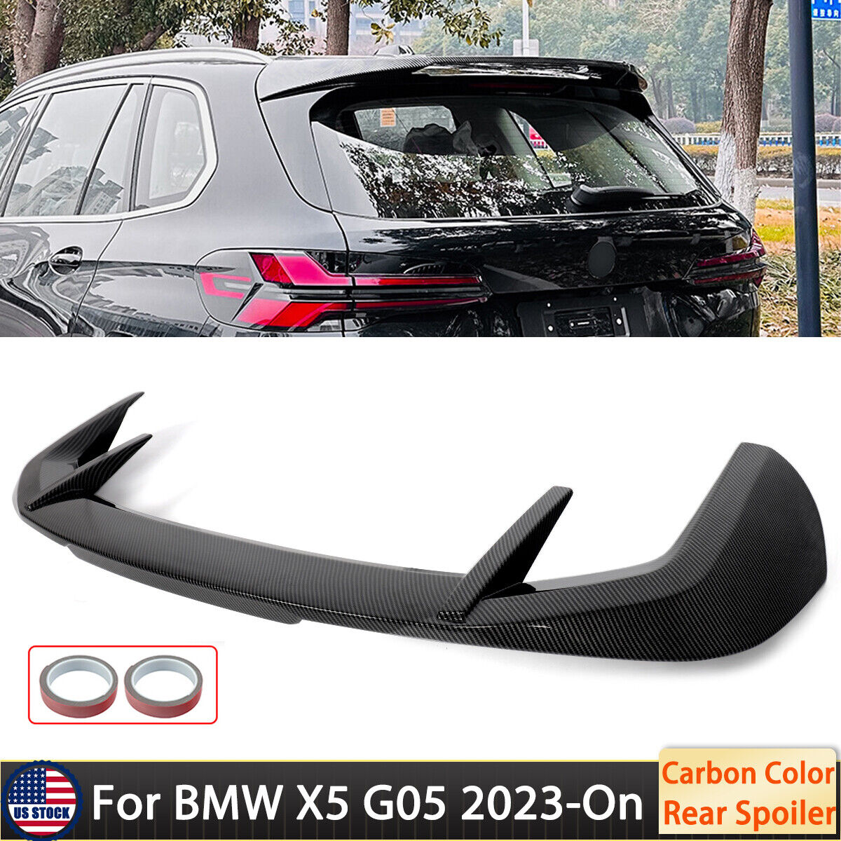 M эффективный цветной задний спойлер из углеродного волокна на крышу для BMW X5 G05 LCI