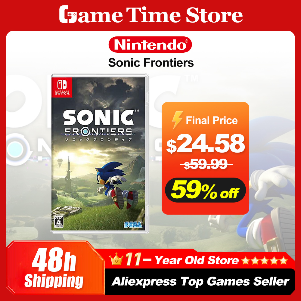 Oferty gier Nintendo Switch Sonic Frontiers 100% oficjalna fizyczna gra karciana dla konsoli do gier Switch OLED Lite