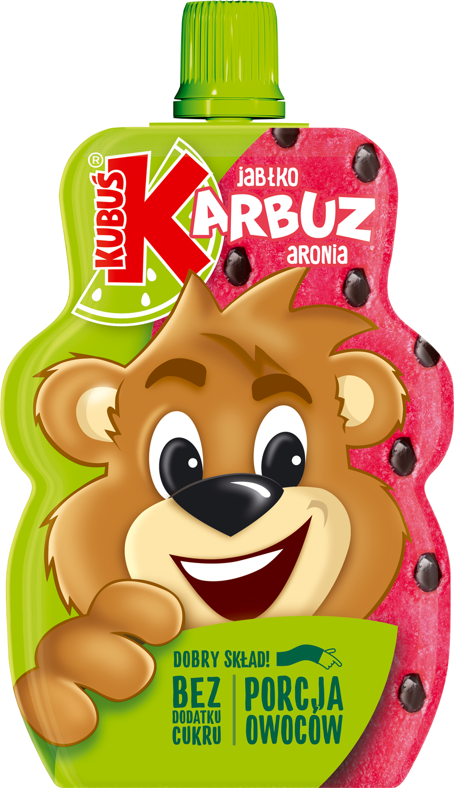 Puree Owocowe Kubuś Arbuz & Jabłko 100g