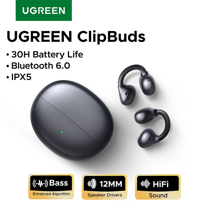 UGREEN HiTune X6 ANC Tai Nghe Không Dây Bluetooth 5.1 TWS Tai Nghe Nhét Tai ANC 35dB Lai Hoạt Động Loại Bỏ Tiếng Ồn Hủy Bỏ