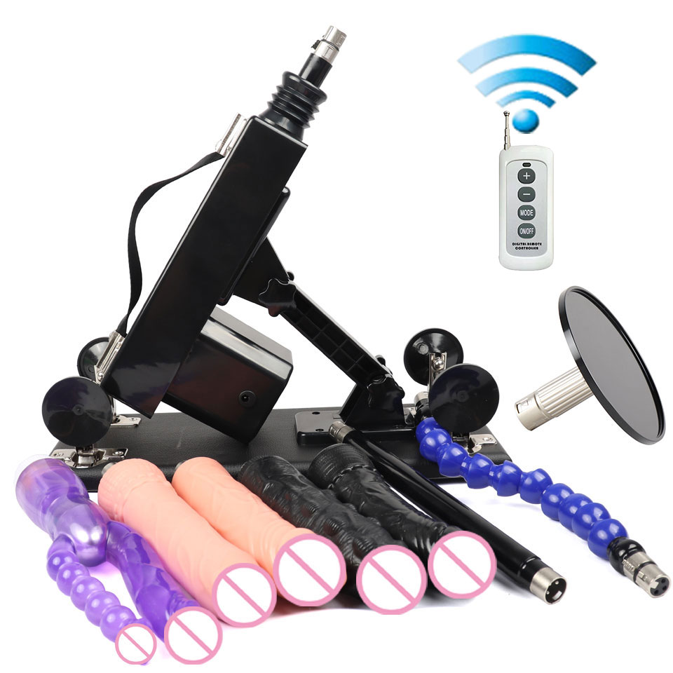 FREDORCH Nieuwe Sex Machines voor Vrouw Automatische Vrouwelijke Masturbatie Pomppistool 3XLR Sex Machines voor Volwassenen Met Grote Dildo Sexmac