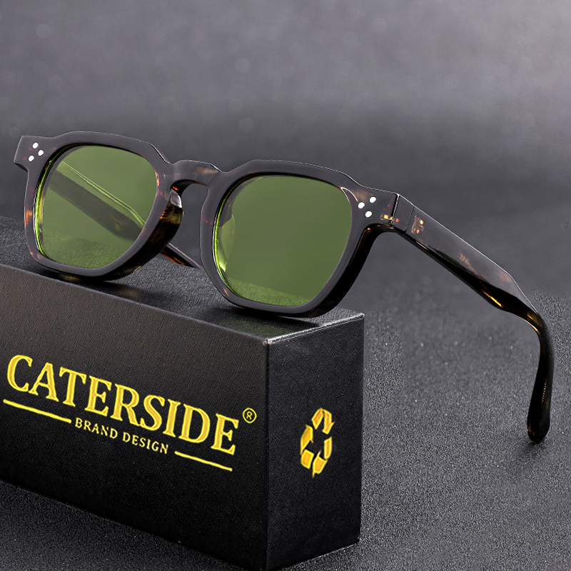 Модные мужские солнцезащитные очки CATERSIDE, брендовый дизайн, квадратные, в стиле панк, для женщин, для активного отдыха, путешествий, вечеринок, декоративные, подарочные очки, UV400