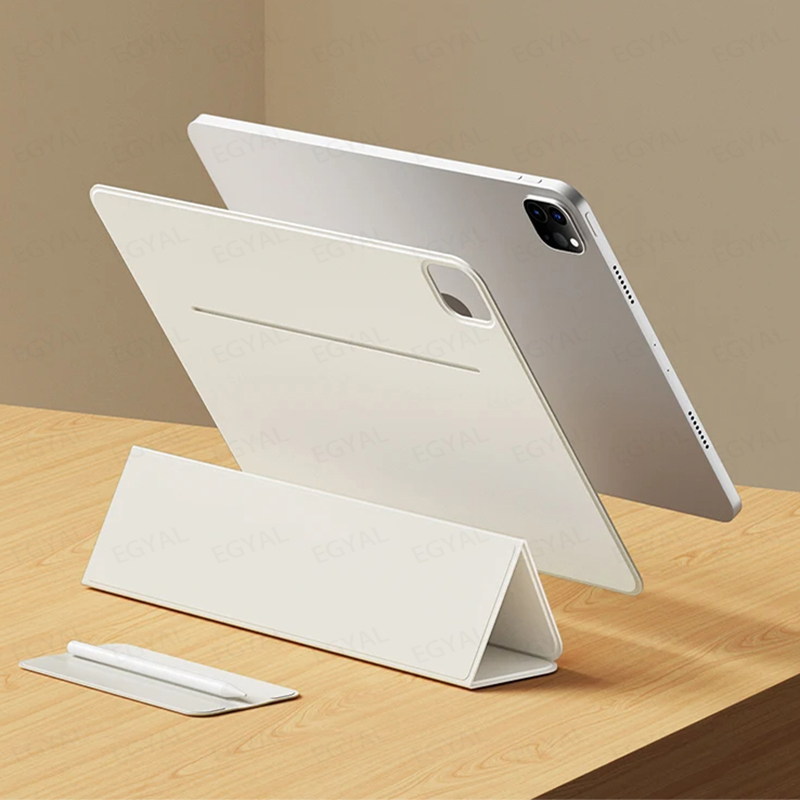 Folio inteligente magnético para ipad pro 11 2024 caso m2 12.9 tablet suporte clipe de proteção para ar 5 4 capa inteligente com air 11 13 filme