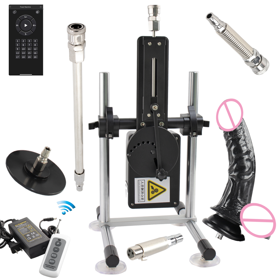 NEW Wireless/APP Sex Machine With Dildo Attachments Vibrator Sex Toys for Couples Adult Men Women Vagina Female Masturbation