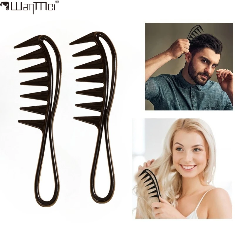 1pcs Hair comb with wide teeth Shun hair hair hair removal comb suitable dry wet hair suitable  Brush Barber Salon Styling Tools