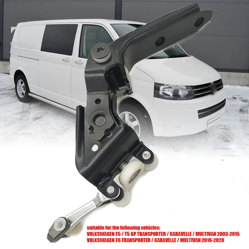 Centrale elektrische schuifdeurrolgeleider voor VWT5 T6 / T5 GP TRANSPORTER / CARAVELLE / MULTIVAN T6 7E0843336D 7E0843335D