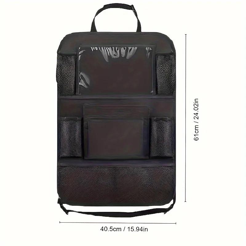 Portátil Car Seat Back Sorage Bag, Veículo montado, Saco de armazenamento multifuncional, Grande capacidade de armazenamento classificado