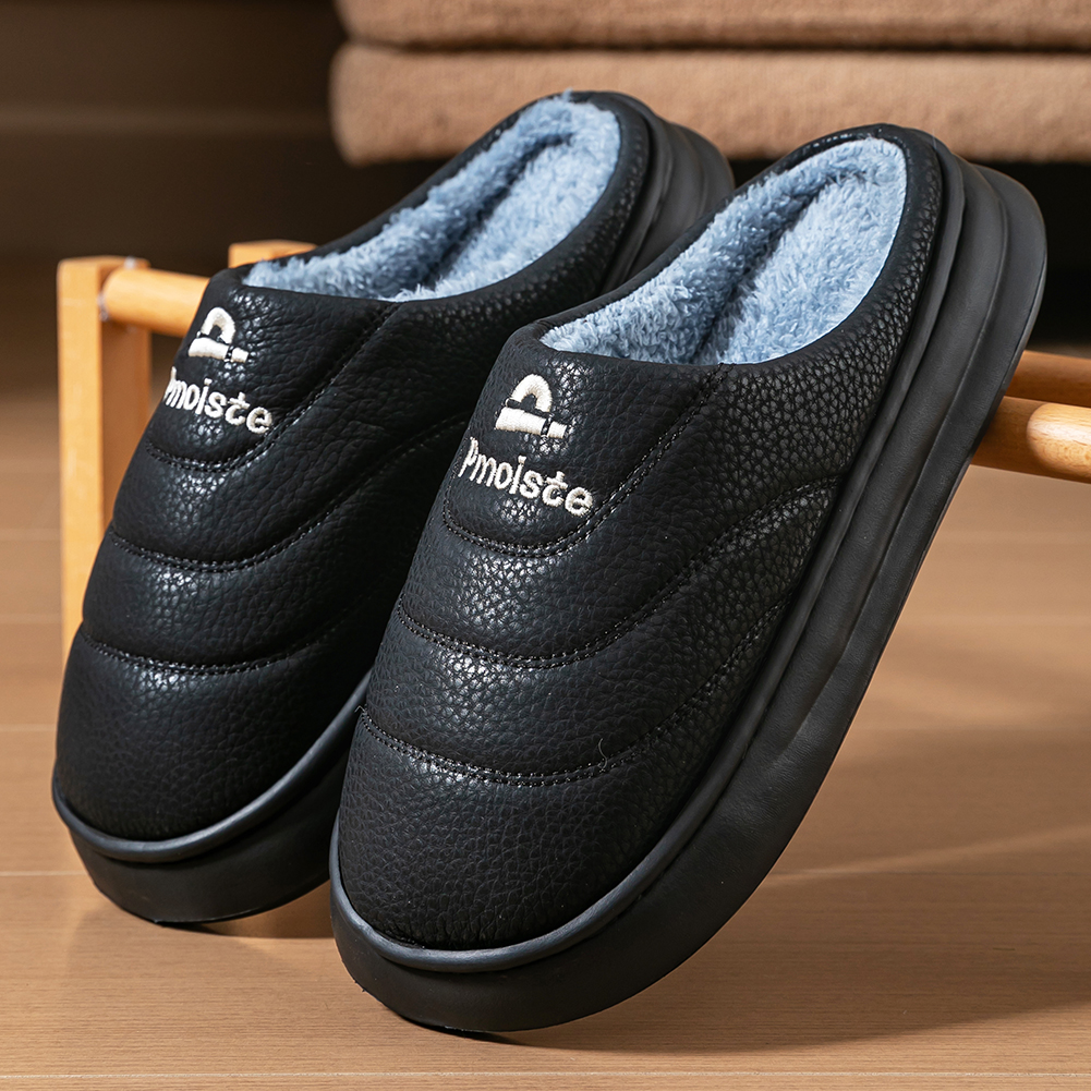 Chaussons chauds pour hommes en mousse à mémoire de forme EVA, confortables, design élégant, coussinets de qualité supérieure, chaussures d'intérieur pour l'hiver