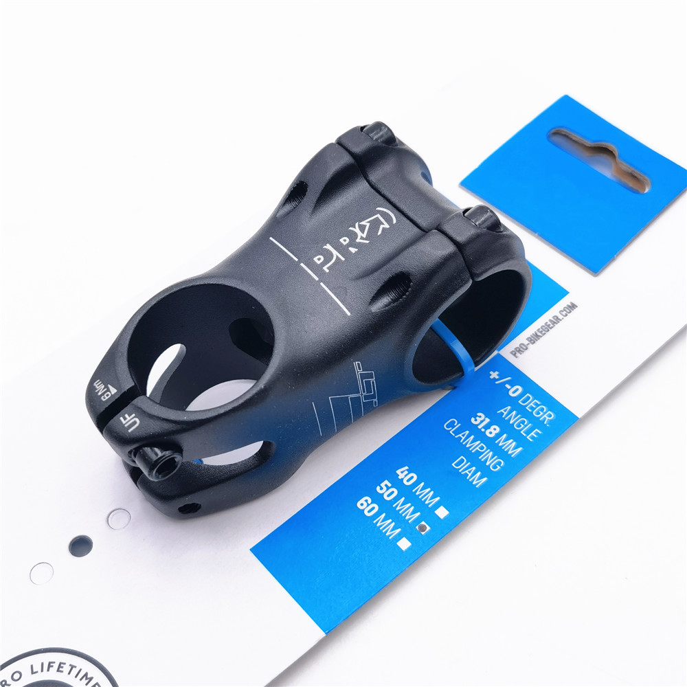 Wspornik mostka ze stopu PRO LT MTB do rowerów górskich 0 stopni 40/50/60 mm