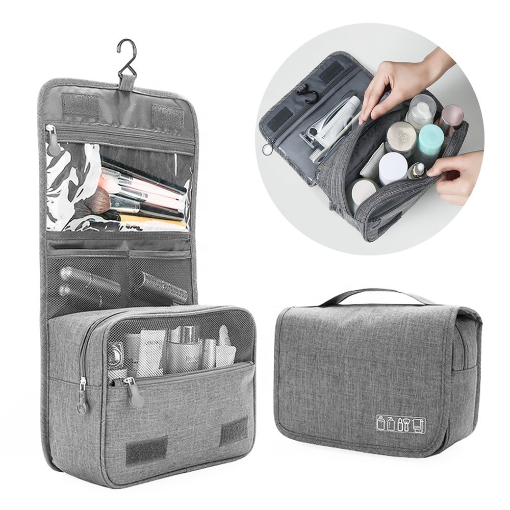 Borse per trucco da viaggio di alta qualità Borsa per cosmetici impermeabile da donna Organizzatore di articoli da toeletta Borsa per riporre la separazione asciutta e bagnata