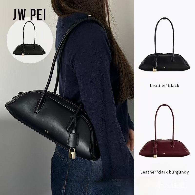 Bolso Boston JWPEI 2026 para Mujer, Bolso Zora, Bolso de Moda para Llevar Bajo el Brazo, Bolso Baguette, Bolso de Hombro para Dama