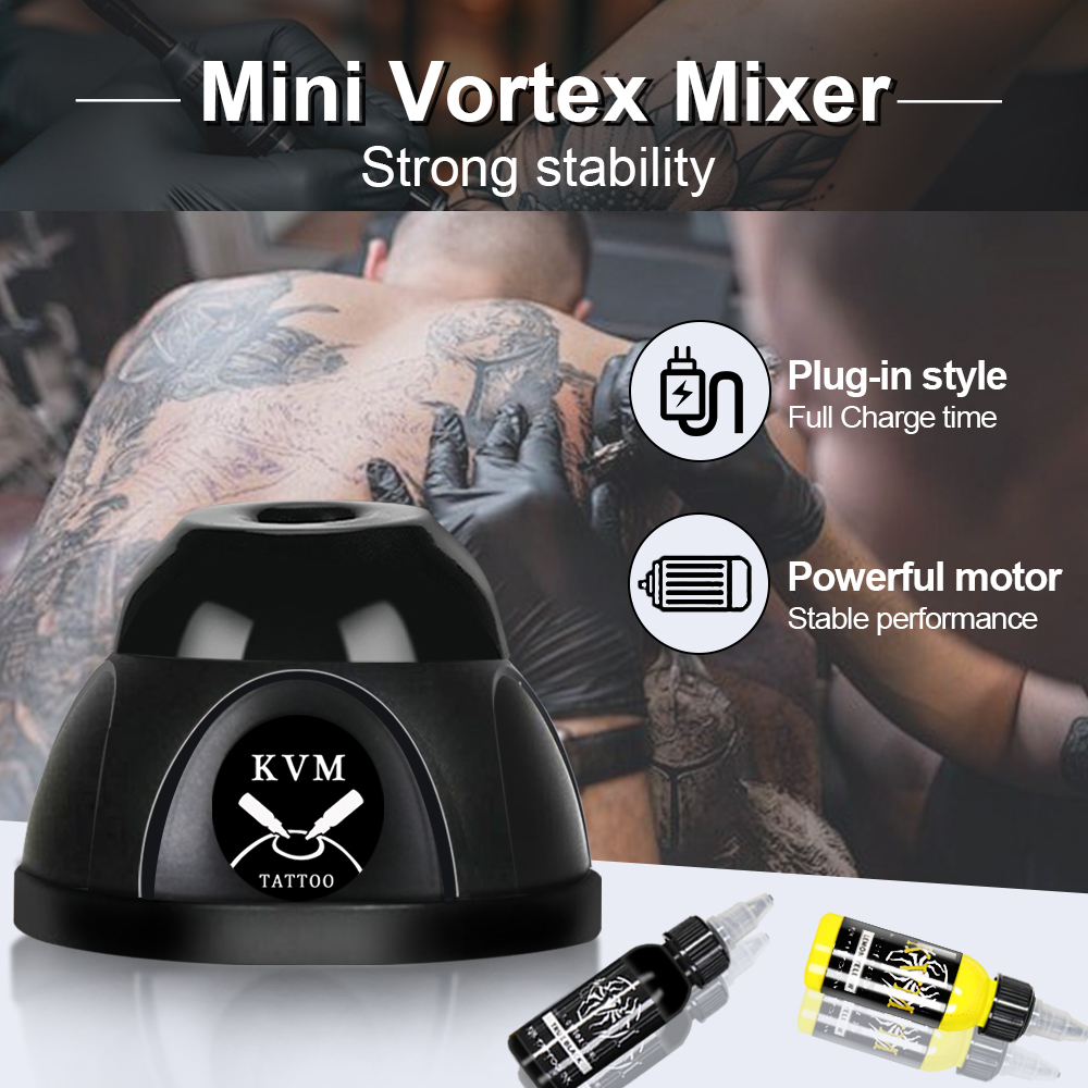 Mini Vortex Shaker encre de tatouage ongles vernis mixte Shaker 7000 tr/min vortex mélangeur Base antidérapante agitateur d'encre de tatouage fournitures de tatouage