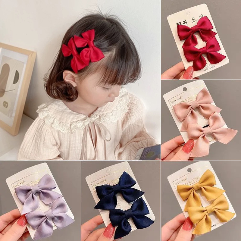 Korean Style Girls Hair Accessories Kids Hair Clip Toddler Hair Pins Child Hair Wear Rainbow Color Cute Headdress Headwear