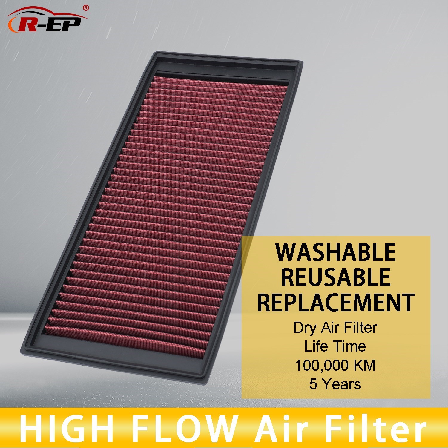 Filtre à Air à haut débit pour VW Golf IV GTI Bora Beetle Jetta Seat Leon Skoda Octavia Audi A3 S3 TT, système d'admission d'air, R-EP