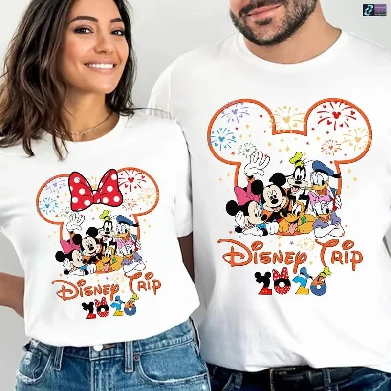 Camiseta del Castillo Mágico de Mickey y sus Amigos para la Gira del Parque 2026, para Hombres, Mujeres, Familias y Niños