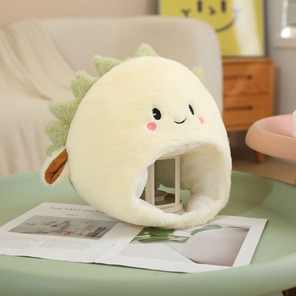 Headgear Stuffed Doll Plush Durian Hat Warm Thick Plush Hat Toys Ins Collection Durian Plush Cap Car Decor