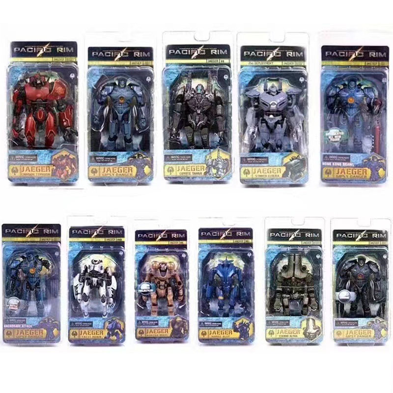 Pacific Rim Mecha modèle cramoisi typhoon Gipsy Danger Striker Eureka figurine Cherno Alpha Romeo bleu Tacit Ronin Figuras