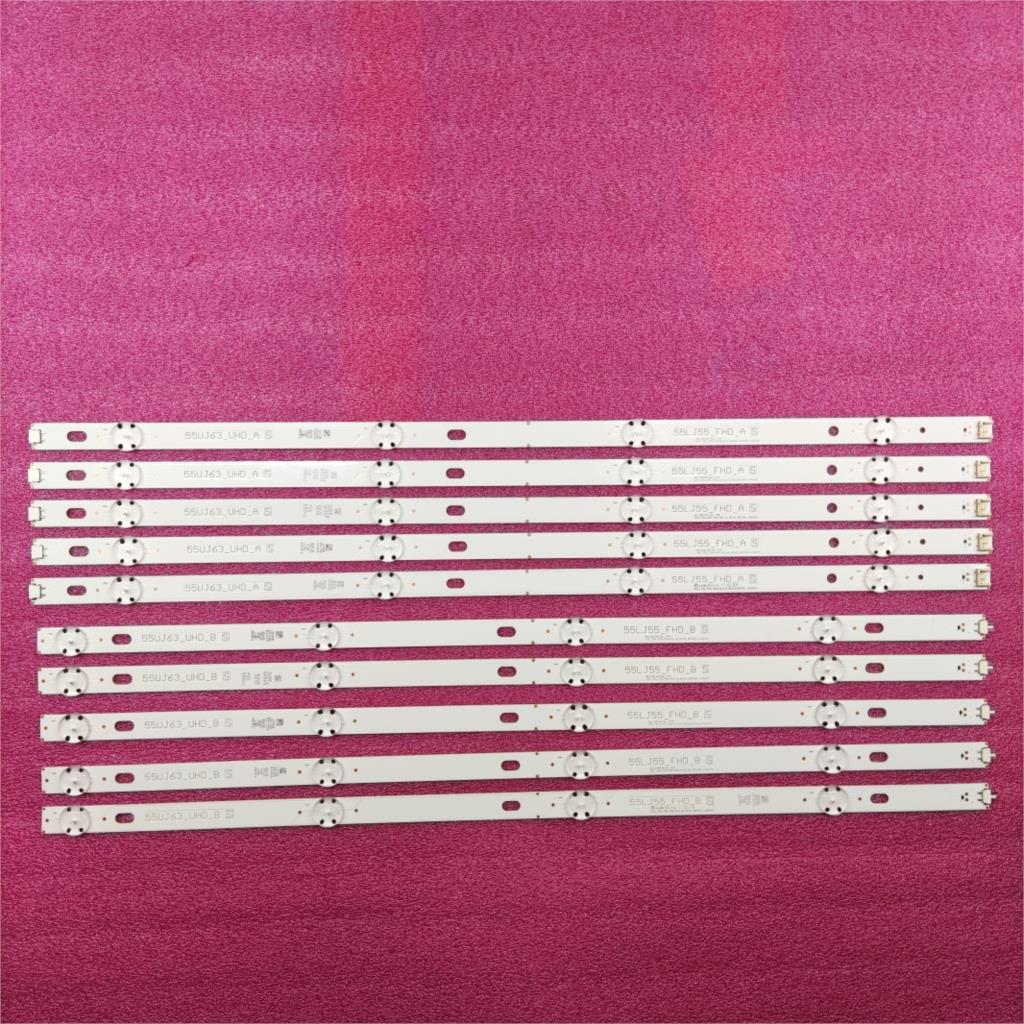 Tira de Retroiluminación LED para TV de 55' Innotek 17Y 55INCH_B-TYPE SSC_55UJ630V 55UJ635V 55UJ634V 55UJ6300 55UJ63 55LJ63_UHD_B 55LJ55_FHD_A