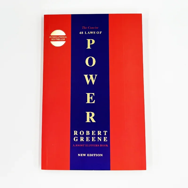 De beknopte 48 wetten van de macht door Robert Greene Politiek leiderschap Politieke filosofie Motivatie Engels boek Paperback