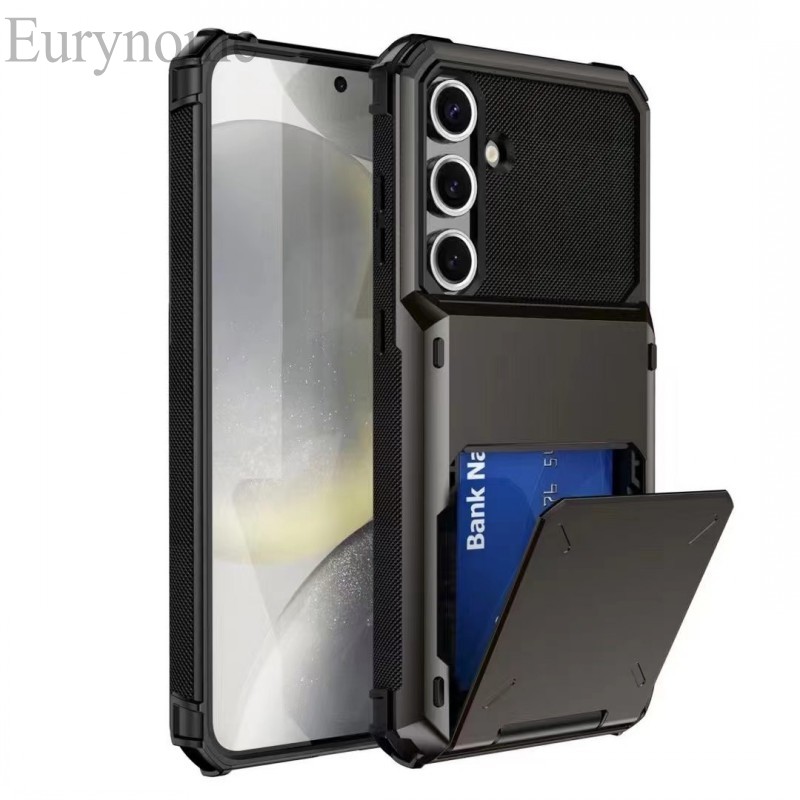 Portemonnee-kaart hoesje voor Samsung Galaxy S24 FE S23 Plus S22 S21 S26 Ultra S25 Note 20, stootbestendig, met opbergvakje, flip cover, verborgen vakje