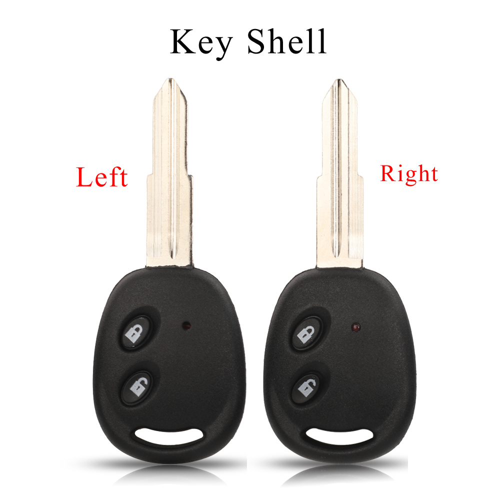 Jingyuqin Fernbedienung Auto Schlüssel Shell Fob Fall Für Chevrolet Spark Beat Sail Aveo kalos Barina Epica Lova Ersatz 2 Tasten