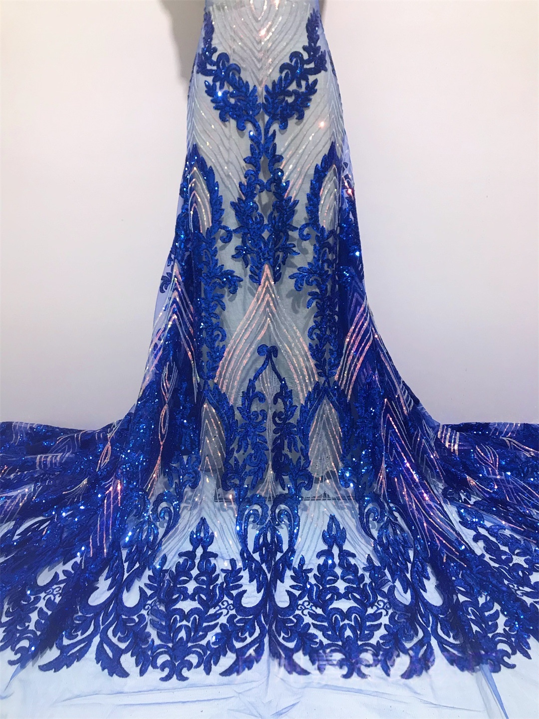 10 Colors Sparkle Fabric Sequin Design Glitter Mesh Yarn Base Cloth Costumes Evening Dresses Decor Multicolor Sequin Material