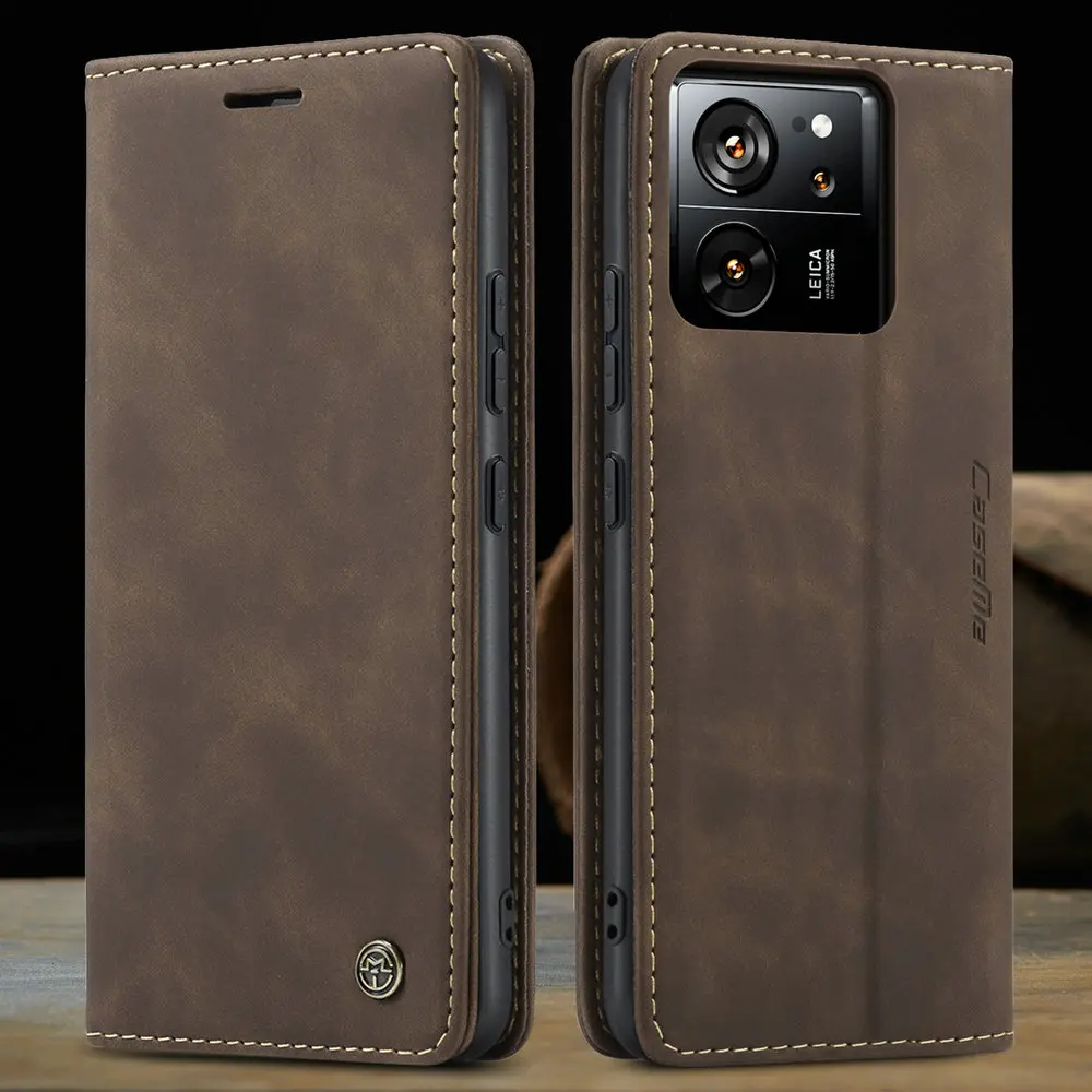 Leather Magnet Wallet Case for Xiaomi 17T 15T 14T 13T Pro 5G Luxury Capa Phone Redmi Note 13 14 15 Pro Plus 17 Ultra Flip Cover