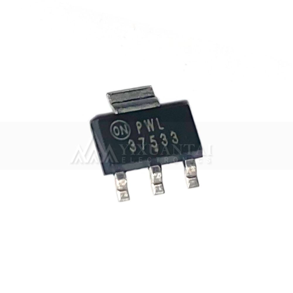 10pcs/Lot  MC33375ST-3.3T3G  MC33375ST-3.3T3 MC33375ST-3.3  Marking  37533【IC REG LDO 3.3V 0.3A SOT-223】New and Original