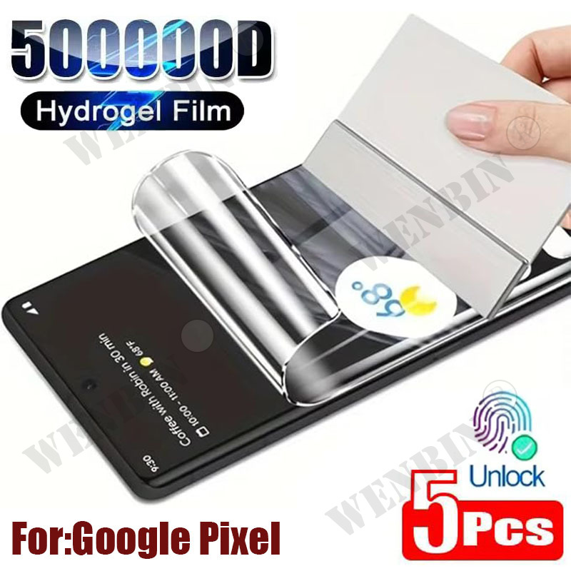 Гидрогелевая пленка для Google Pixel 11, 10, 9, 8, 7, 6 Pro XL, защитная пленка с полным покрытием экрана для Google Pixel 9A, 8A, 7A, 6A, 5 шт.