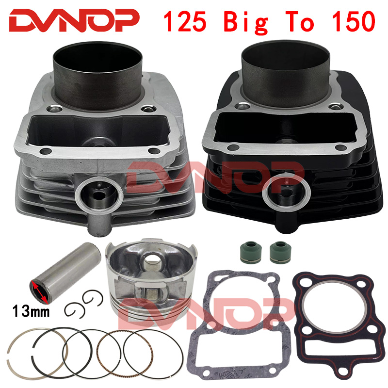 Kit guarnizioni anello pistone cilindro moto per Honda XR 125 L NXR125 XR125L BROS TO 150 62mm Modifica grande foro