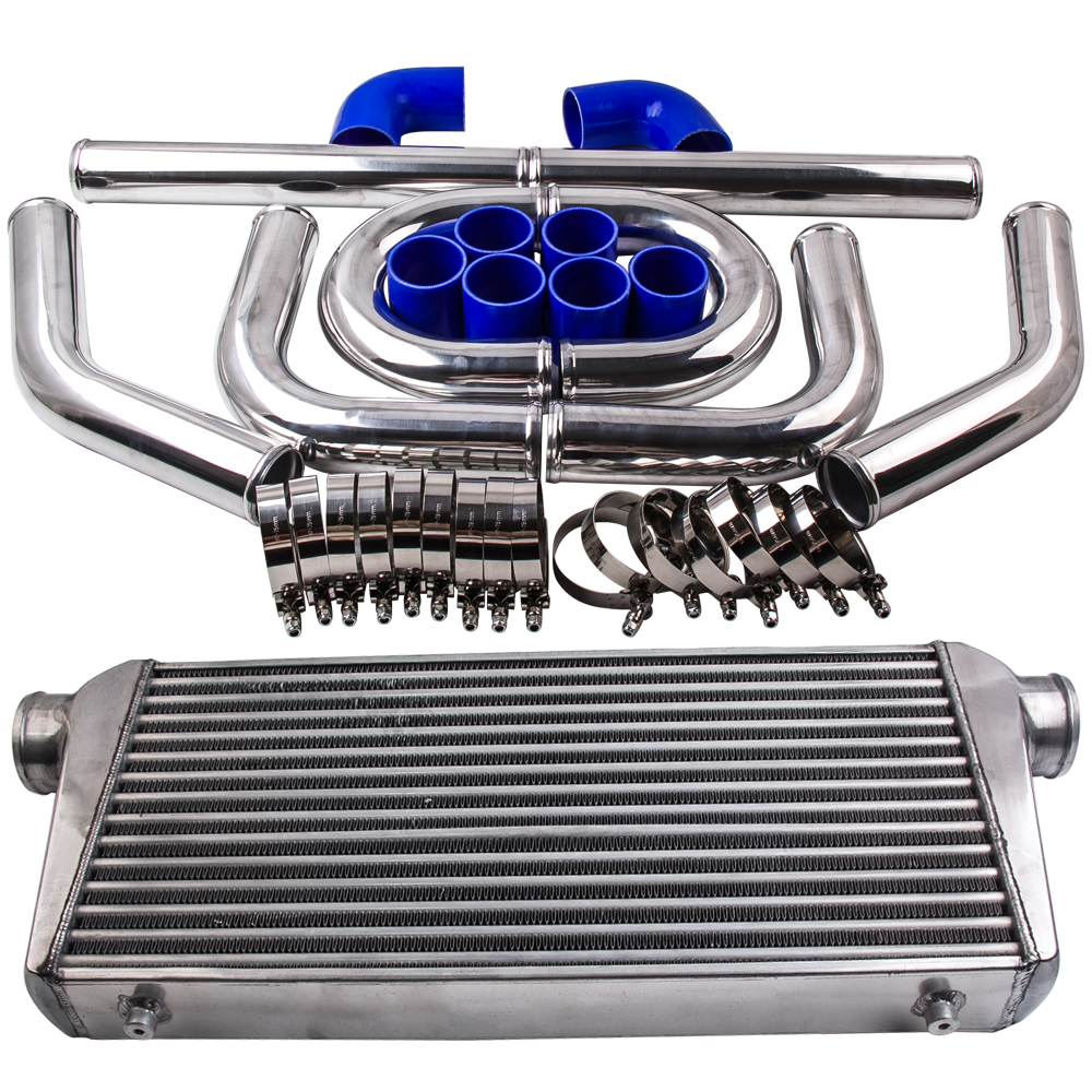 600x300x76 Tubería Intercooler de 2,5" TUBO DURO TURBO UNIVERSAL DE ALARACIÓN 3" de espesor