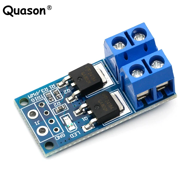 Interruptor de disparo MOS FET, módulo de accionamiento, Panel de Control regulador PWM, 15A, 400W