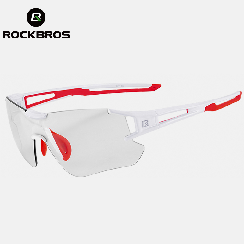 ROCKBROS-gafas fotocromáticas para ciclismo al aire libre, lentes de sol deportivas para bicicleta, protección para el marco de la miopía