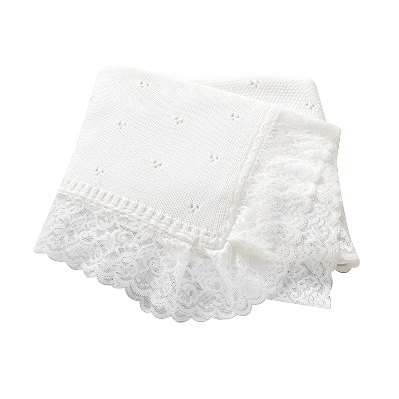 Coperte per bambini in cotone Neonato Ragazzi Ragazze Swaddle Wrap Trapunte per passeggino Biancheria da letto 102 * 82 cm Bambini Cellulare Ultra-morbido lavorato a maglia