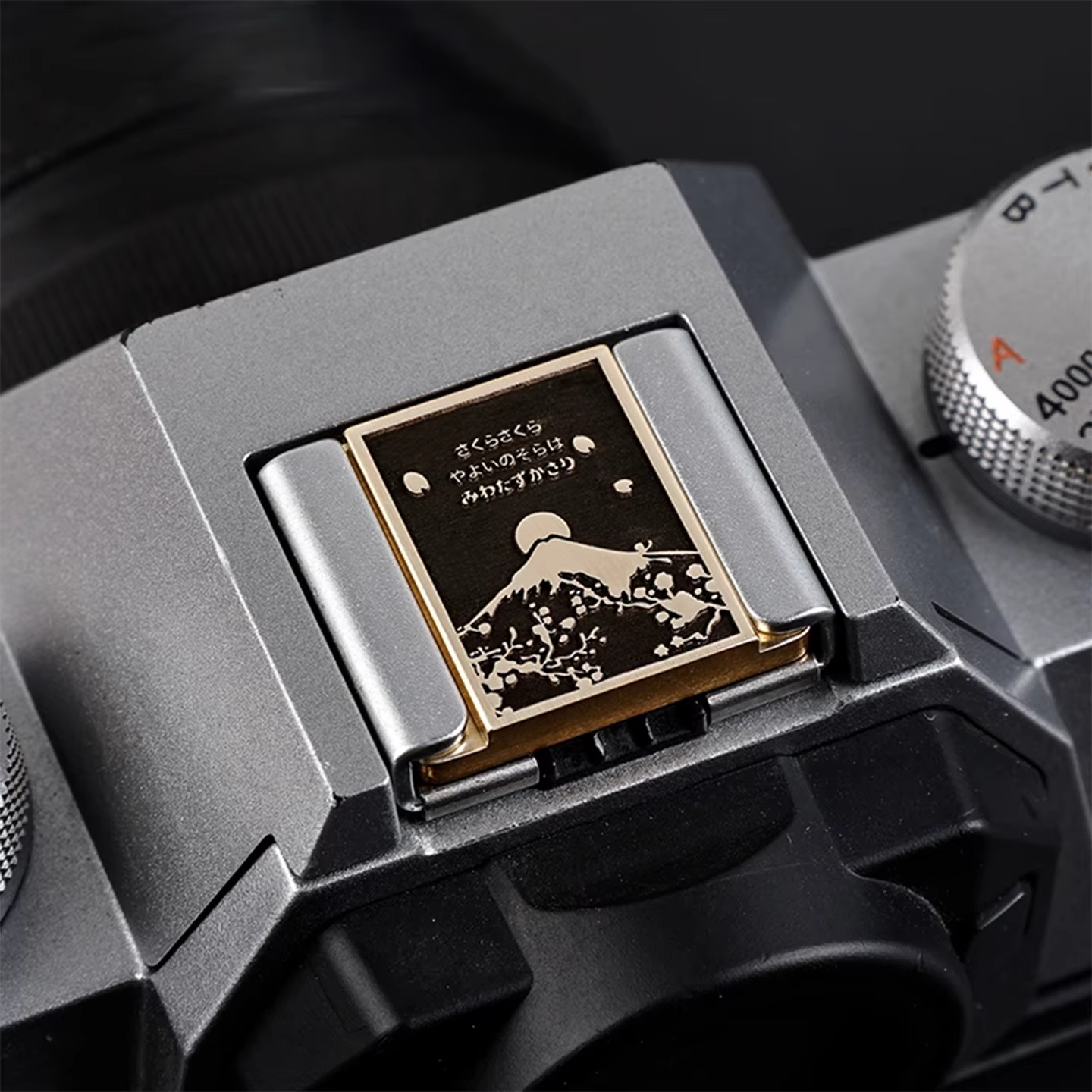Tampa de Proteção para Sapata de Flash de Câmera em Metal, Compatível com Fuji XS20, X100VI, XM5, XT50, Canon R8, R50, R6, Nikon Z50, ZFC, Z30 - Capa Anti-Poeira para Câmeras Mirrorless