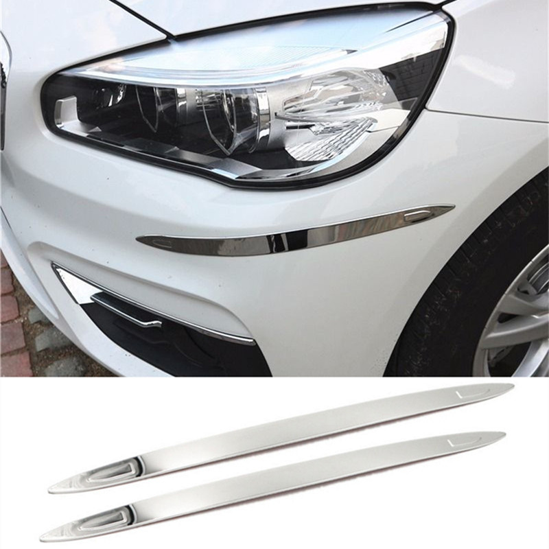 Protezione paraurti auto rivestimento in acciaio inossidabile antigraffio Anti-collisione paraurti anteriore posteriore protezione angolare striscia di protezione decorativa
