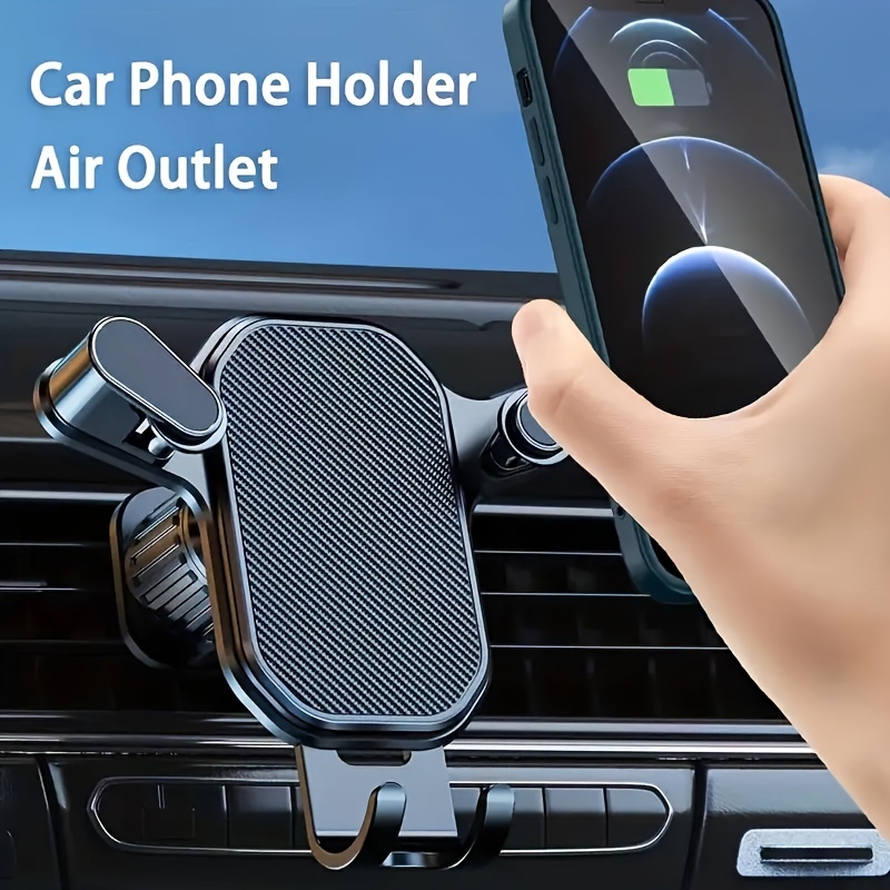 自動車電話ホルダー車のエアベントクリップマウント携帯電話スタンドスマートフォン GPS サポート 4.7-6.7 インチモバイルデバイス用
