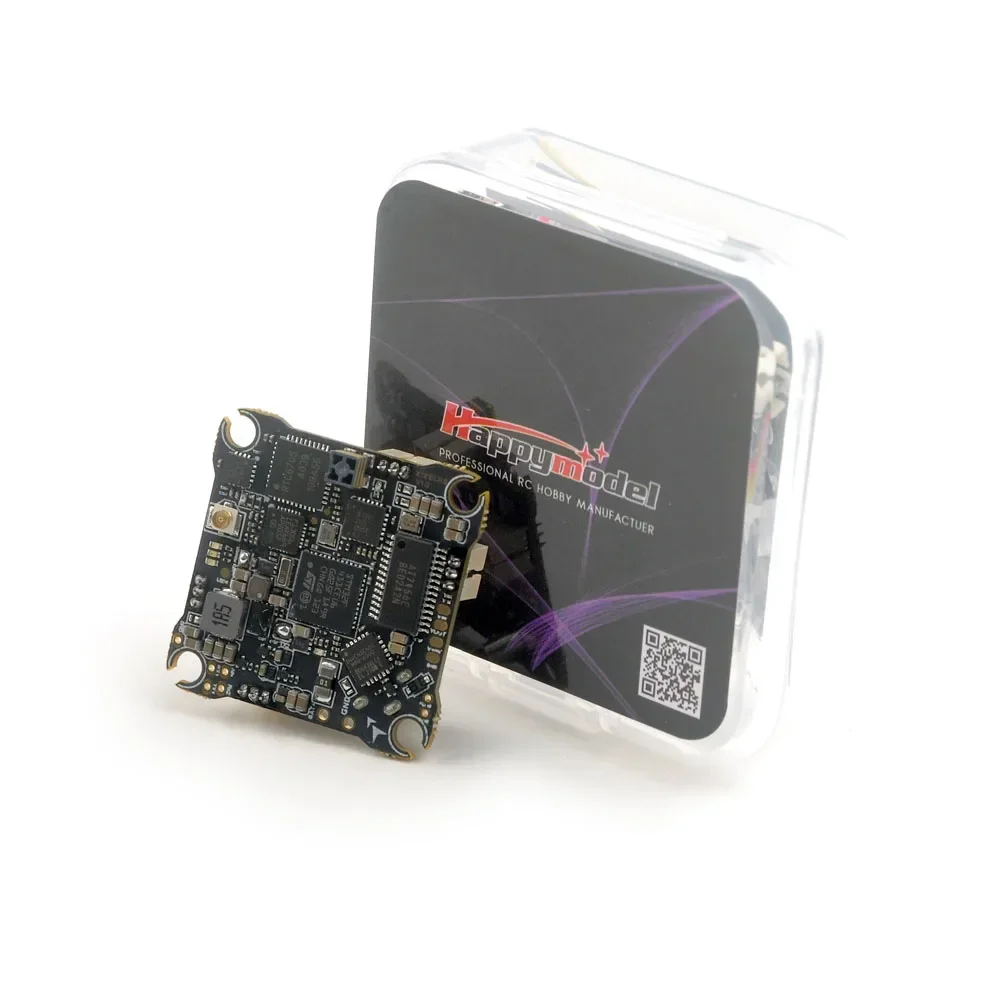 HappyModel X12 AIO 5in1 1-2S Controllore di volo BLHELIS 12A ESC integrato OPENVTX 400mW