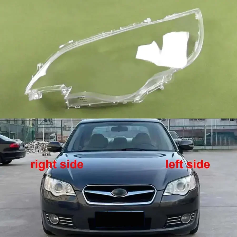 Para Subaru Legacy 2006 2007 2008 2009 carcasa de faro cubierta de faro transparente lente reemplazar pantalla Original plexiglás