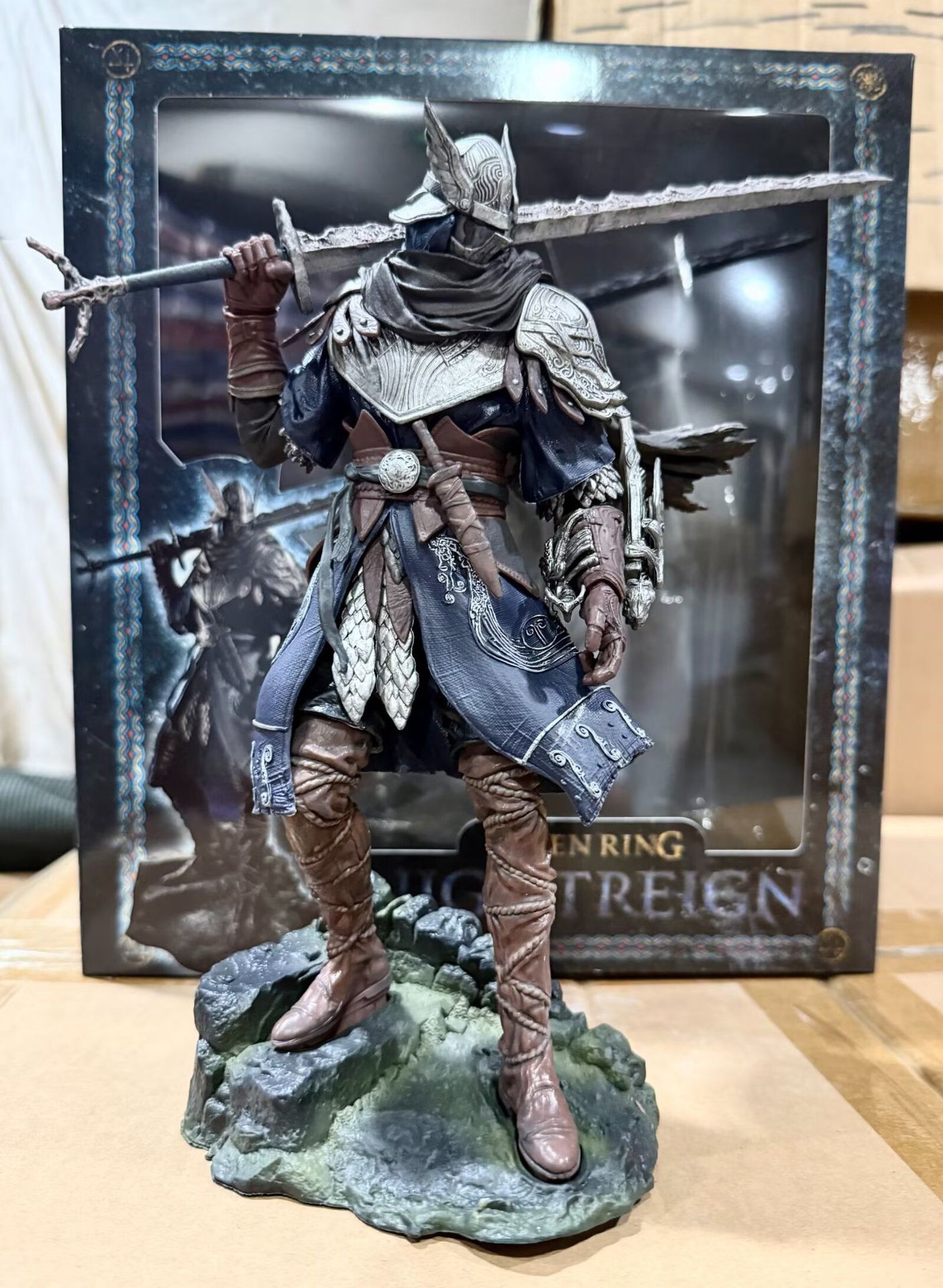 Nieuwe 24 cm Elden Ring Figuur Wylder Figuren Pvc Standbeeld Model Pop Leuke Collectie Kamer Bureau Decoratie Kinderen Speelgoed Halloween geschenken