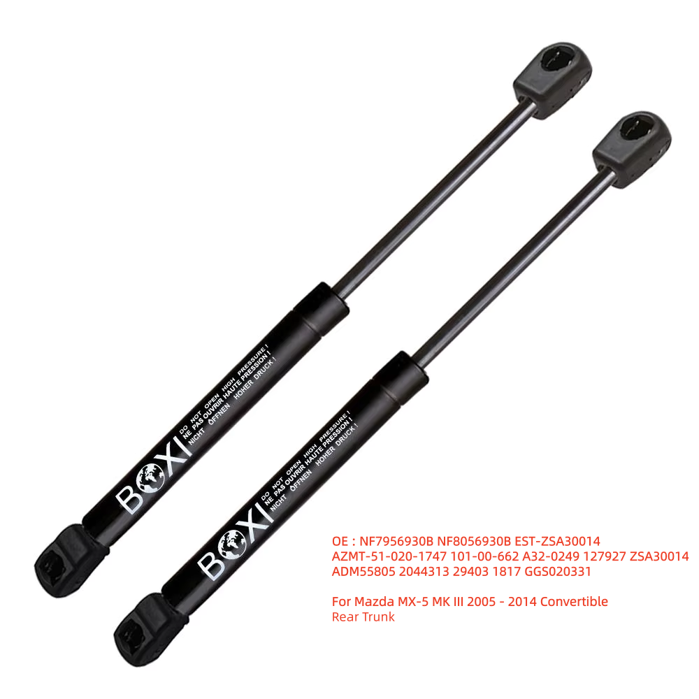 BOXI 2 peças Amortecedor a Gás para Porta-Malas NF7956930B NF8056930B para Mazda MX-5 MK III 2005 - 2014 Conversível