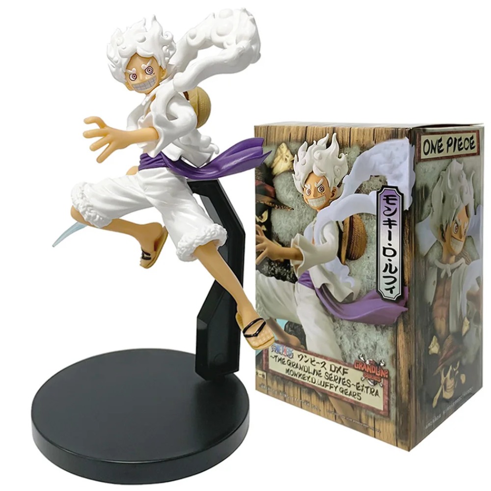 Anime One Piece DXF Sun God Nika Luffy Doll Toy 18cm Nika Monkey D Luffy Doll Pvc Model Collection Statue Toy Gift