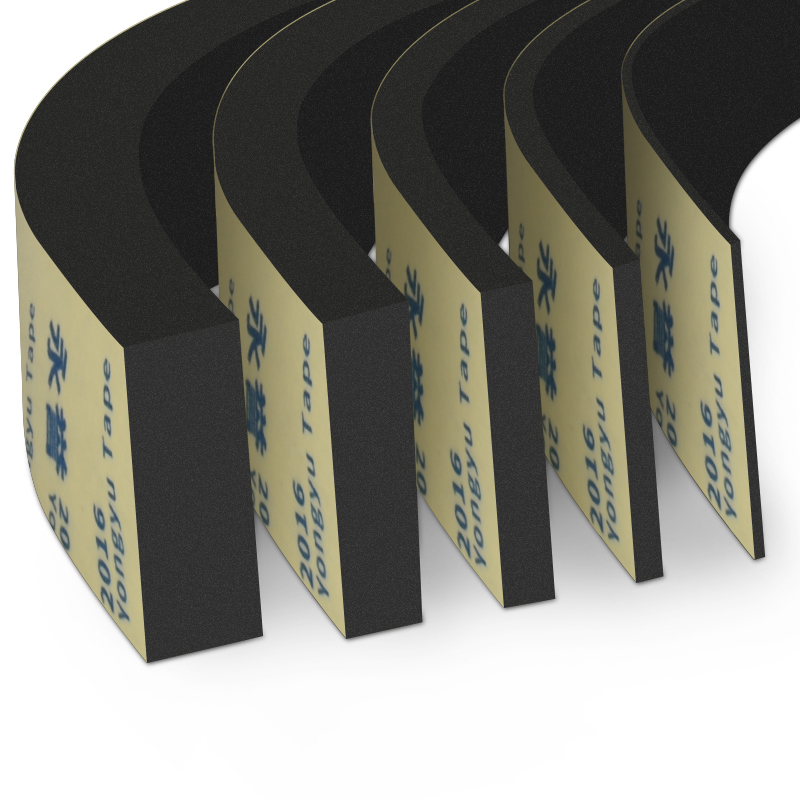 EVA Seal Foam Tape T Weather Stripping for Door and Window,High Density Single Sided Closed Cell Door Insulation Weather Strip