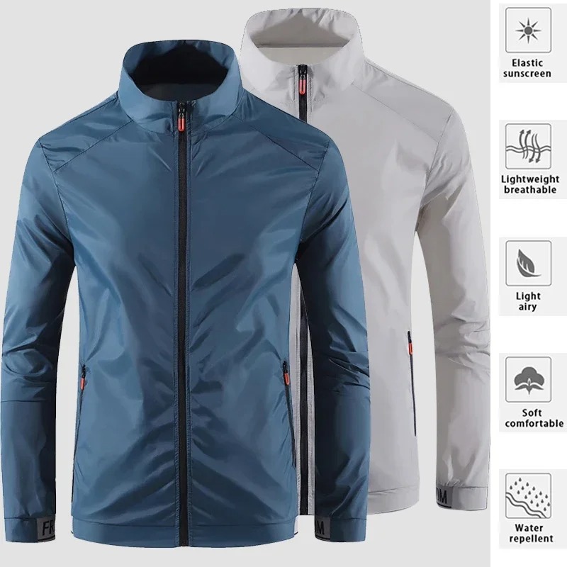 Veste de randonnée en peau, manteau d'extérieur, vestes de pluie de Camping, imperméable, Protection solaire, vêtements de pêche et de chasse, Protection solaire à séchage rapide